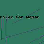 rolex for woman