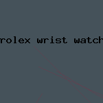 rolex wrist watch