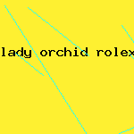 lady orchid rolex