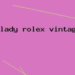 lady rolex vintage watch