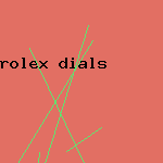 rolex dials