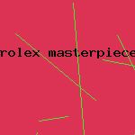 rolex masterpiece