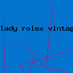 lady rolex vintage watch