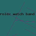 rolex watch band