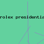 rolex presidential