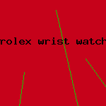 rolex wrist watch