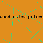 used rolex prices