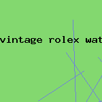 vintage rolex watch