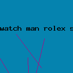 watch man rolex submariner