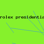 rolex presidential