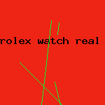 rolex watch real or fake