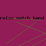 rolex watch band