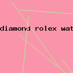 diamond rolex watch