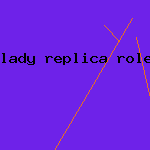 lady replica rolex