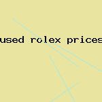 used rolex prices