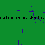 rolex presidential