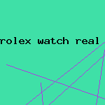 rolex watch real or fake