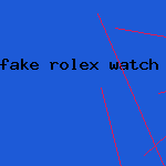 fake rolex watch