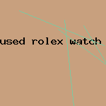 used rolex watch for sale