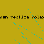 man replica rolex