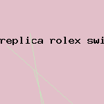 replica rolex swiss