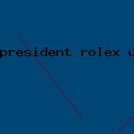 president rolex used