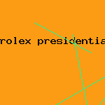 rolex presidential