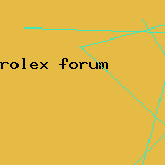 rolex forum