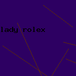 lady rolex