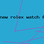 new rolex watch for sale