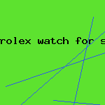 rolex watch for sale