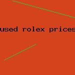 used rolex prices