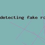 detecting fake rolex