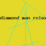 diamond man rolex watch