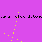 lady rolex datejust