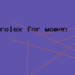 rolex for woman