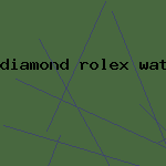 diamond rolex watch