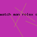 watch man rolex submariner