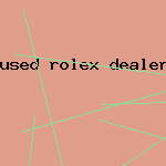 used rolex dealer