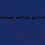 rolex watch prices