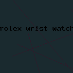 rolex wrist watch