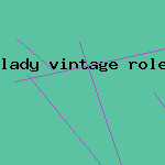 lady vintage rolex