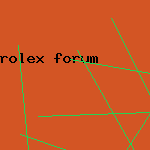 rolex forum