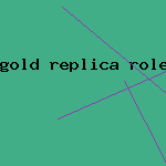 gold replica rolex watch