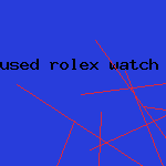 used rolex watch for sale