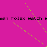 man rolex watch wrist