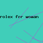 rolex for woman