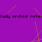 lady orchid rolex