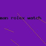 man rolex watch