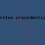 rolex presidential